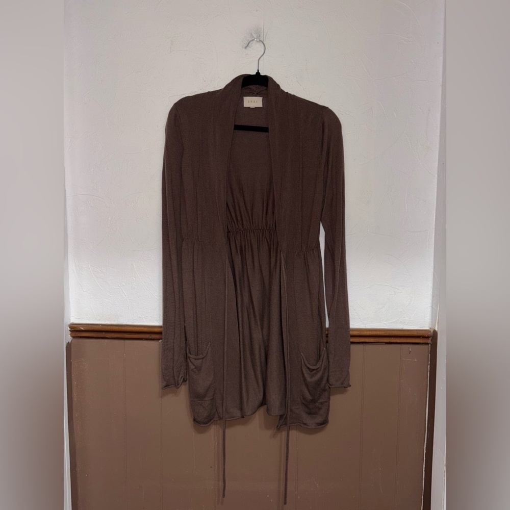Shae — Brown Cardigan